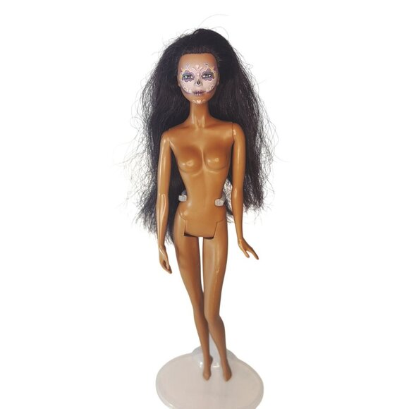Barbie Dia De Los Muertos Doll Nude Model Muse Victoria Face 2022 - Picture 1 of 5